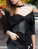 Lace-Up Corset Belt